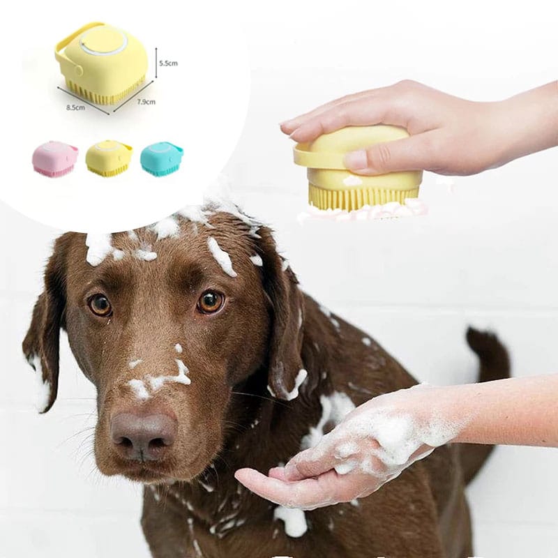 Bath massage brush