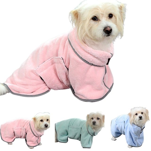 Pet bathrobe towel